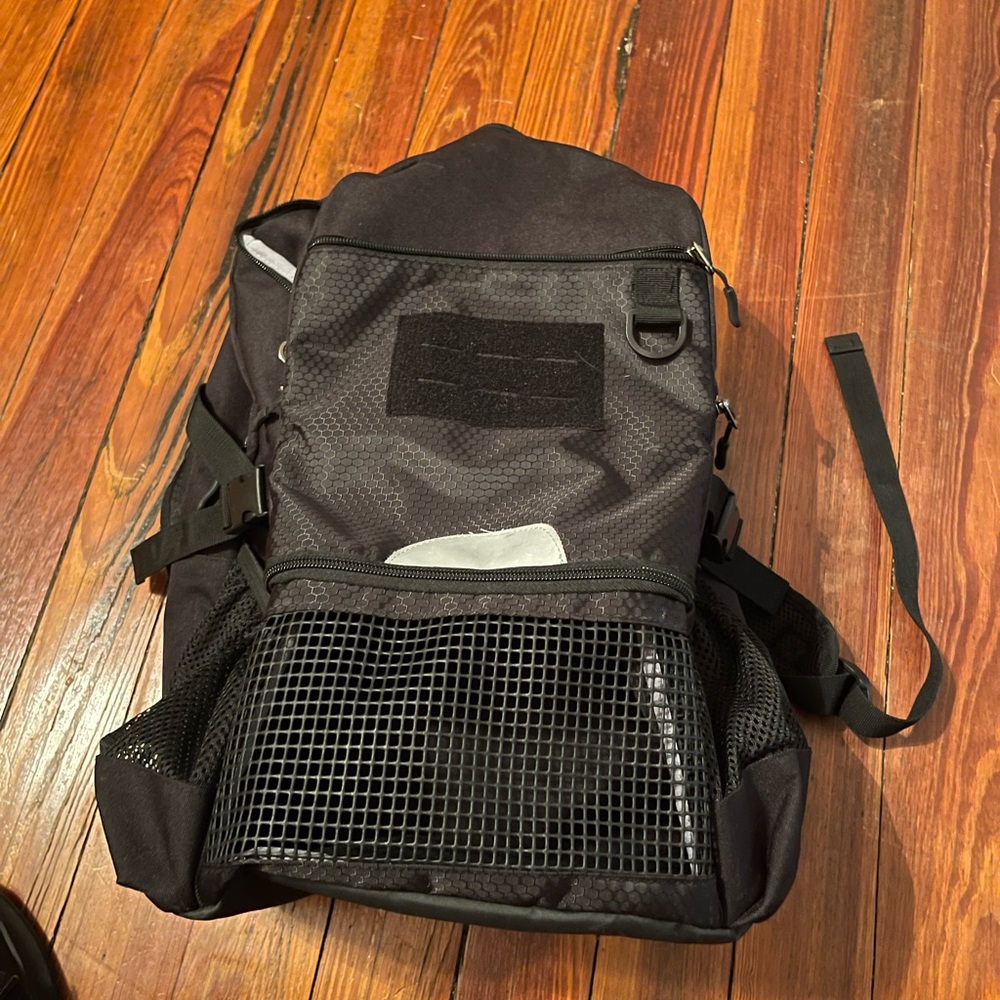 Black Basketball Back Pack
